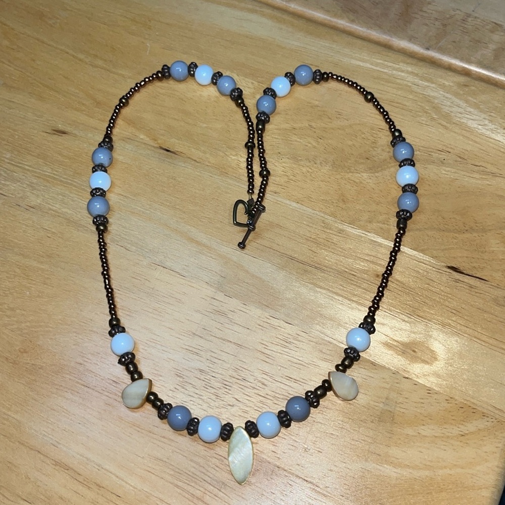 Handmade beaded necklace